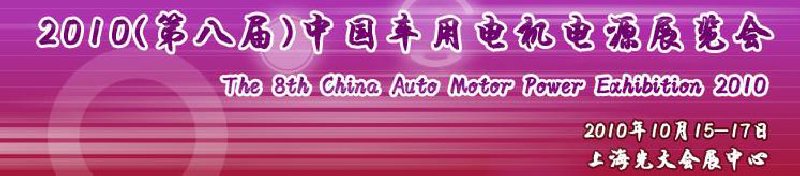 2010（第八届）中国车用电机电源展览会