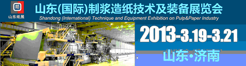 2013山东(国际)制浆造纸技术及装备展览会