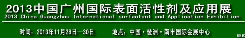 2013中国广州国际表面活性剂及应用展