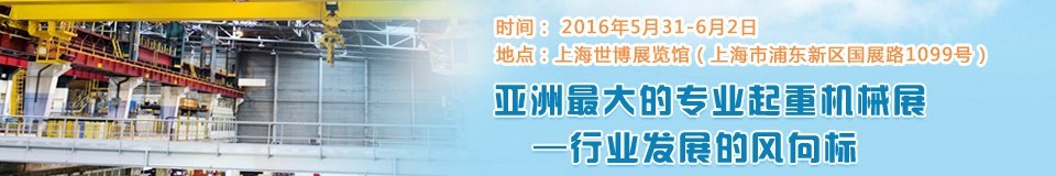 2016第十届中国国际起重机械及配件展览会