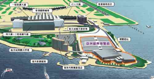 亚洲国际博览馆交通图