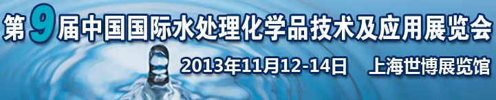 2013第九届中国国际水处理化学品技术及应用展览会