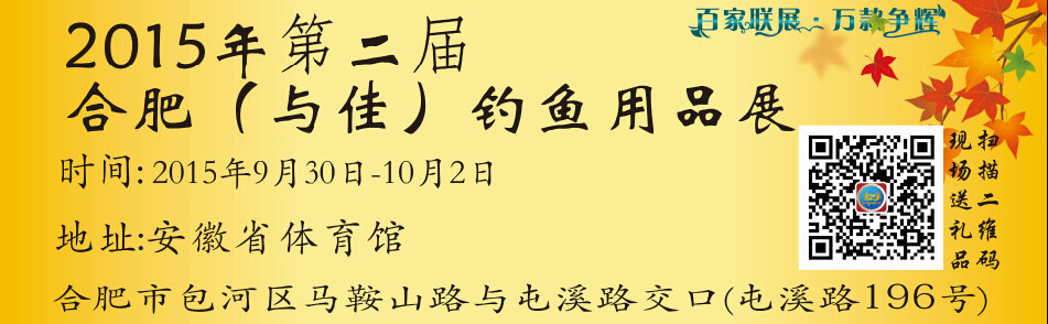 2015第二届合肥（与佳）钓鱼用品展